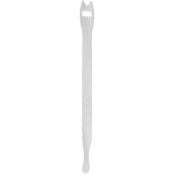 Pearstone 0.5 x 12" Touch Fastener Straps (White, 10-Pack)