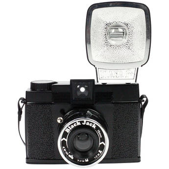 Lomography Diana F+ Medium Format Camera (Black Jack)