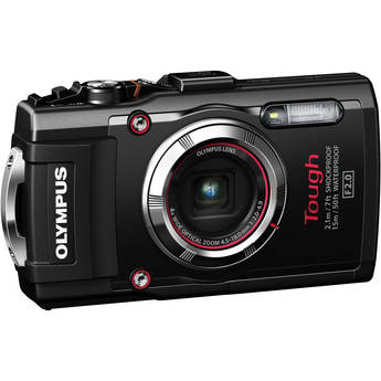 Olympus Stylus TOUGH TG-3 Digital Camera (Black)