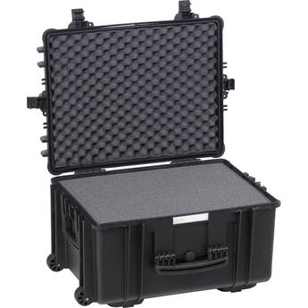 Explorer Cases Large Hard Case 5833 B with Foam & Wheels (Black)