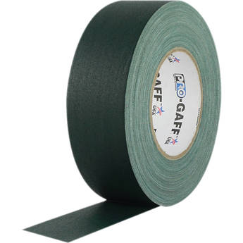 Visual Departures Gaffer Tape (2" x 55 Yards, Green)