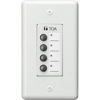 Toa Electronics ZM-9011 Assignable Remote Control Panel