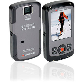 AgfaPhoto eClipse EXPLORER 1080p Camcorder (Gray)