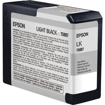Epson UltraChrome K3 Light Black Ink Cartridge (80mL)