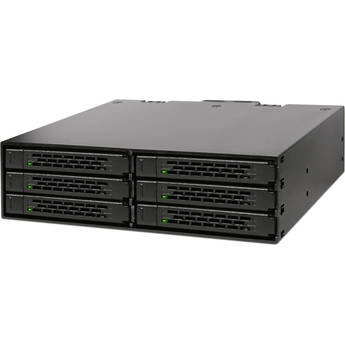 Icy Dock ToughArmor MB996SP-6SB 6 x 2.5" SATA HDD/SSD Backplane Cage