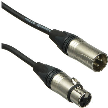 Pro Co Sound Excellines XLR Male to XLR Female Microphone Cable (20')