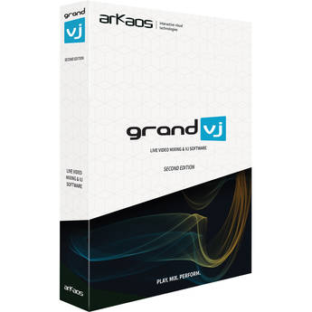 American DJ Grand VJ by ArKaos- Eight Layer Video Mix VJ Software (Upgrade to Version 2.0 Including Video Map Extension)