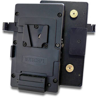 BLUESHAPE V-Mount Plate with Gold Mount Adapter