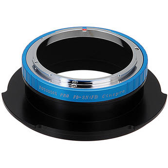 FotodioX Pro Lens Mount Adapter Canon FD/FL to Sony FZ Mount