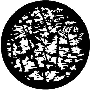 Rosco Steel Gobo #7107 - Pine Branches - Size E