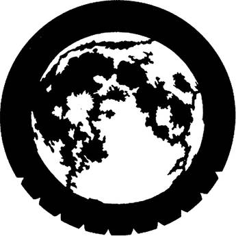 Rosco Steel Gobo #7220 - Moon - Size E