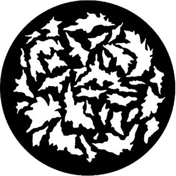 Rosco Steel Gobo #7572 - Autumn Breakup - Size E