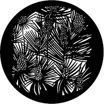 Rosco Steel Gobo #7592 - Fir Cones - Size E
