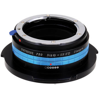 FotodioX Pro Lens Mount Adapter Nikon F, G/DX to Sony FZ Mount