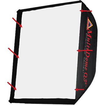 Photoflex Front Face Diffuser for Large LiteDome, SilverDome and MultiDome