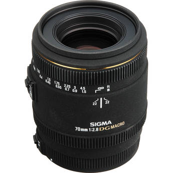 Sigma 70mm f/2.8 EX DG Macro AF Lens for Canon EOS