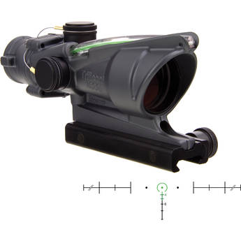 Trijicon 4x32 ACOG Riflescope with TA51 Mount (Â Green Horseshoe/Dot Dual-Illuminated Reticle)