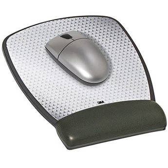 3M MW309LE Gel Mouse Pad Wrist Rest (Leatherette)