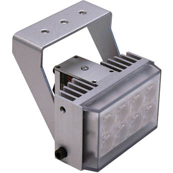Iluminar WL105 Series Short-Range White Light Illuminator (36', 100° x 50°, Silver)