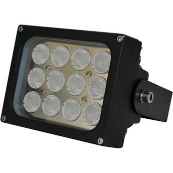 Iluminar WLC150 Series Medium-Range White Light Illuminator (132', 30°, Black)