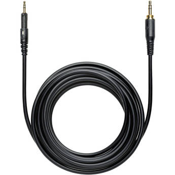 Audio-Technica HP-LC Cable for ATH-M40x and ATH-M50x Headphones (Black, Straight)