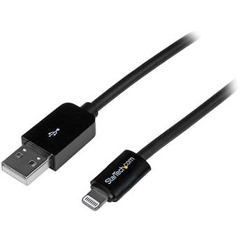 StarTech Apple Lightning Connector to USB Cable (Black, 6.6')