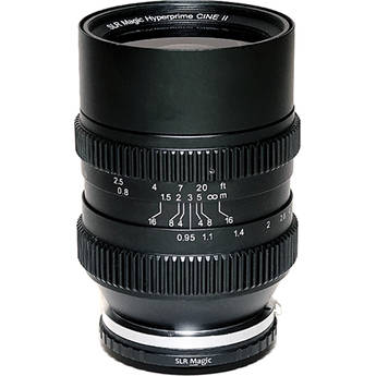 SLR Magic Cine 35mm T0.95 Mark II Lens with Fuji X Mount
