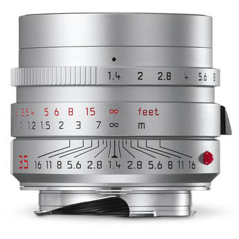 Leica Summilux-M 35mm f/1.4 ASPH. Lens (Leica M, Silver, FLE 2014-2022)