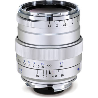 ZEISS Distagon T* 35mm f/1.4 ZM Lens (Silver)