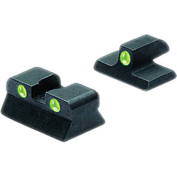 Meprolight Tru-Dot Tritium Night Sight for Browning Hi-Power MkIII (Set - Green/Green)