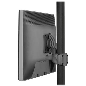 Chief K0P100B Kontour K0 Pole Mount with Extreme Tilt Pitch/Pivot (Black)