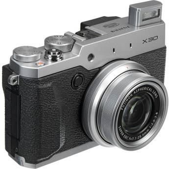 FUJIFILM X30 Digital Camera (Silver)