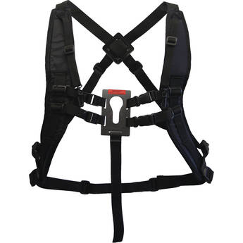 Keyhole Hands-Free Camera/Binoculars Carrying Harness with Shoulder Straps