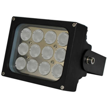 Iluminar WLC150 Series Medium-Range White Light Illuminator (76', 60°, Black)