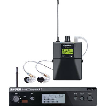 Shure PSM 300 Stereo Personal Monitor System with IEM (G20: 488-512 MHz)