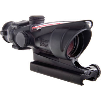 Trijicon 4x32 ACOG BAC Dual-Illuminated Riflescope (Red Crosshair Reticle for 300 Blackout, Matte Black)