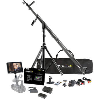 ProAm USA Orion DVC210 8' DSLR Camera Crane Production Package