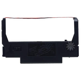 Epson ERC-38BR Black/Red Fabric Ribbon