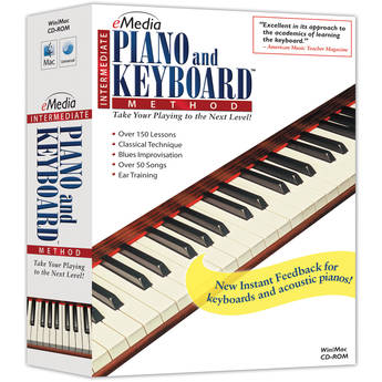 eMedia Music Intermediate Piano and Keyboard Method v2 for Mac (Download)