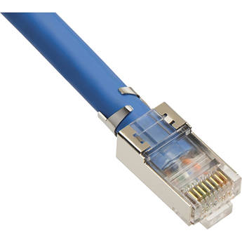 Platinum Tools RJ-45 CAT6A/10-Gig Shielded Connectors with Liners (50 Pieces)