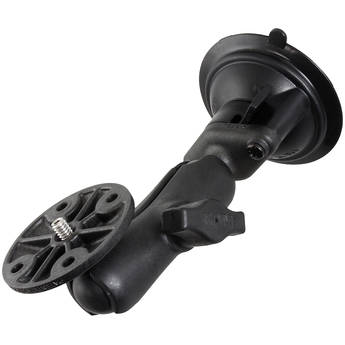 RAM Mounts Composite Twist Lock Suction Cup Mount with Round Base Adapter