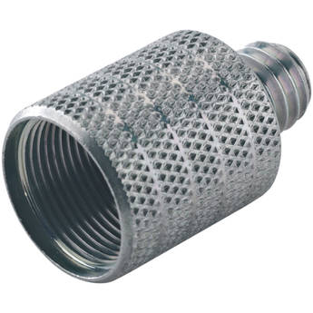 K&M 216 Thread Adapter 5/8" 27 Gauge Female Thread to 3/8" Male Thread