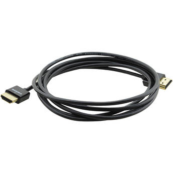 Kramer C-HM/HM/PICO/BK-10 Ultra-Slim Flexible High-Speed HDMI Cable with Ethernet (Black, 10')