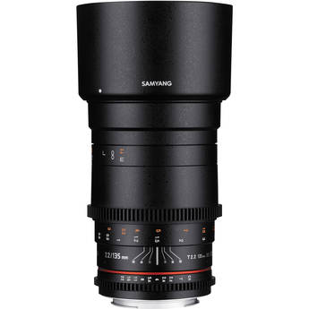 Samyang 135mm T2.2 AS UMC VDSLR II Lens for Micro Four Thirds Mount
