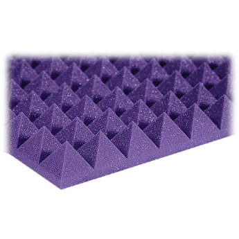 Auralex 2" Studiofoam Pyramid-22 (Purple) - 12 Pieces