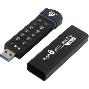 Apricorn 30GB Aegis Secure Key USB-A 3.2 Gen 1 Flash Drive