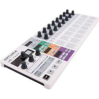 Arturia BeatStep Pro MIDI/Analog Controller and Sequencer (White)