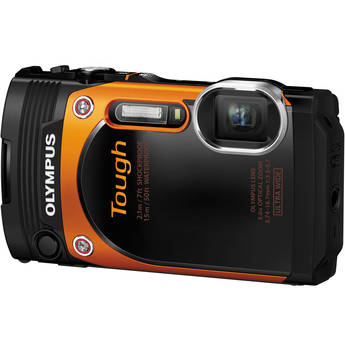 Olympus Stylus Tough TG-860 Digital Camera (Orange)