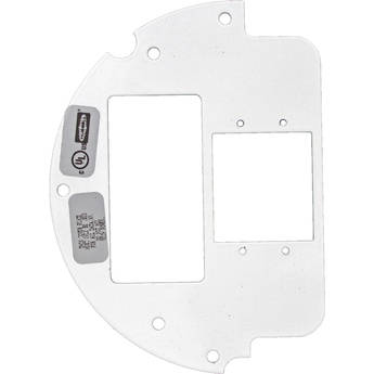FSR 6" Optional Parts 60/40 Split Plate with Decora & 2-IPS Opening (Left)