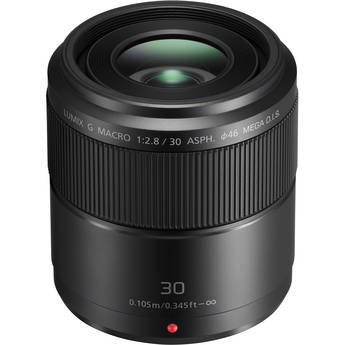Panasonic LUMIX G Macro 30mm f/2.8 ASPH. MEGA O.I.S. Lens